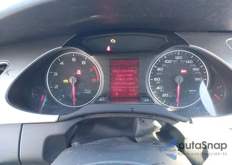 2011 Audi A4 2.0T Premium z USA, uszkodzony, nr VIN WAUFFAFLXBN029430